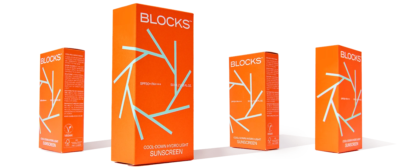 Blocks Cooling Sunscreen